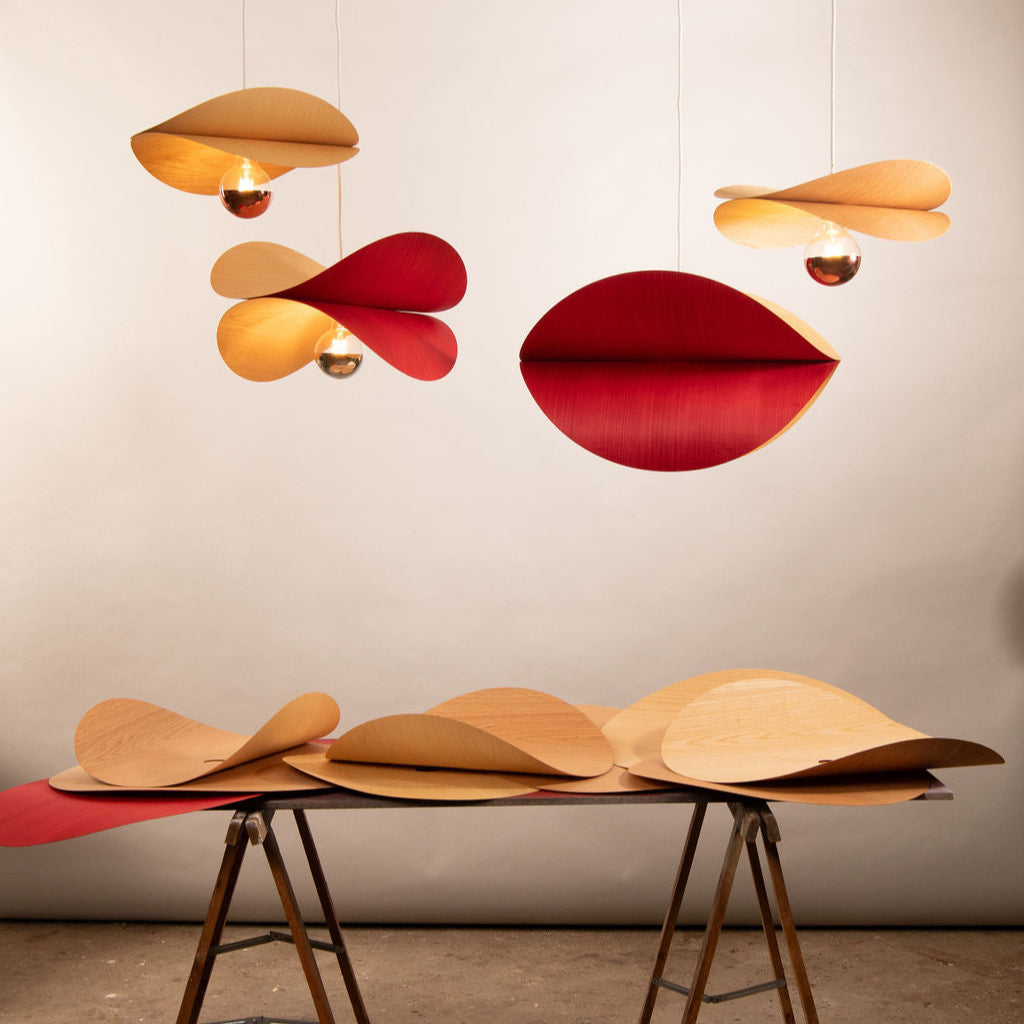 BOCCA n°2 - ensemble suspension bois